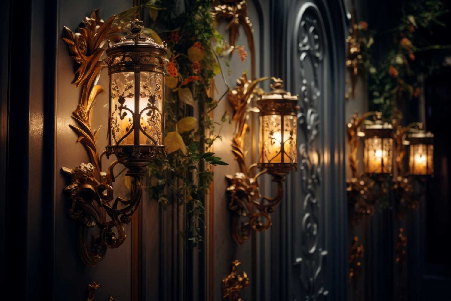 ornate-lanterns-art-nouveau-style